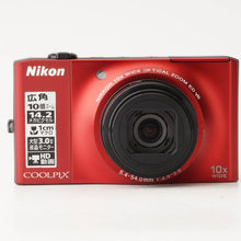 画像をギャラリービューアに読み込む, ニコン Nikon COOLPIX S8000 レッド 10x 光学ズーム