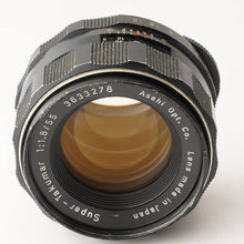 画像をギャラリービューアに読み込む, ペンタックス Pentax Asahi Super Takumar 55mm F1.8 M42 マウント