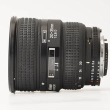 画像をギャラリービューアに読み込む, ニコン Nikon AF NIKKOR 20-35mm F2.8 D