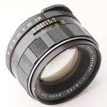 画像をギャラリービューアに読み込む, ペンタックス Pentax Asahi タクマー Auto Takumar 55mm F1.8 M42マウント