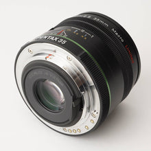 Load image into Gallery viewer, Pentax SMC PENTAX-DA 35mm f/2.8 MACRO Limited