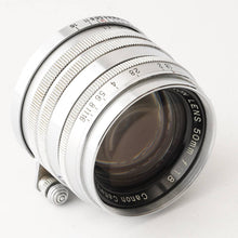 画像をギャラリービューアに読み込む, キヤノン Canon 50mm F1.8 ライカ L39 マウント