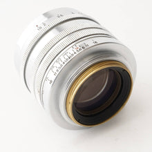 画像をギャラリービューアに読み込む, キヤノン Canon 50mm F1.8 ライカ L39 マウント