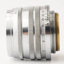 画像をギャラリービューアに読み込む, キヤノン Canon 50mm F1.8 ライカ L39 マウント