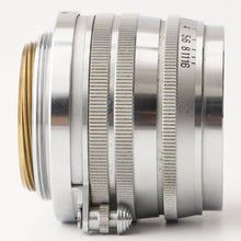 画像をギャラリービューアに読み込む, キヤノン Canon 50mm F1.8 ライカ L39 マウント