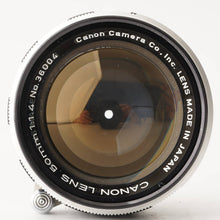 Load image into Gallery viewer, Canon 50mm f/1.4 L39 LTM