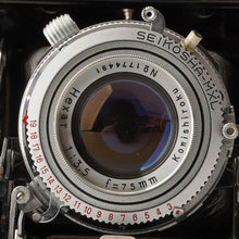 画像をギャラリービューアに読み込む, ジャンク 小西六 Konishiroku Pearl IV / Hexar 75mm F3.5