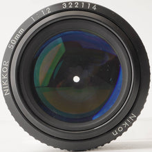 Load image into Gallery viewer, Nikon Ai-s NIKKOR 50mm F1.2