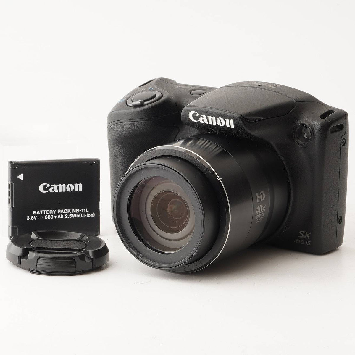 キヤノン Canon PowerShot SX410 IS ブラック 40X 光学ズーム 