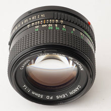 Load image into Gallery viewer, Canon New FD 50mm f/1.4