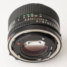 Load image into Gallery viewer, Canon New FD 50mm f/1.4