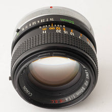Load image into Gallery viewer, Canon FD 50mm f/1.4 S.S.C.
