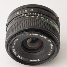 画像をギャラリービューアに読み込む, キヤノン Canon New FD 35mm F2.8