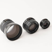 Load image into Gallery viewer, Pentax-110 24mm f/2.8 / Pentax-110 50mm f/2.8 / Pentax-110 70mm f/2.8