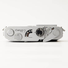 画像をギャラリービューアに読み込む, キヤノン Canon Model 7 35mm レンジファインダー フィルムカメラ