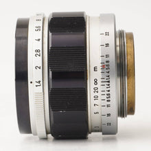 Load image into Gallery viewer, Canon 50mm f/1.4 L39 LTM