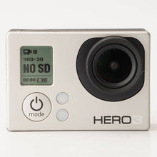 Load image into Gallery viewer, Gopro HERO3 Silver / Protective Housing / Adhesive Mounts / Quick Release Buckle / Glider Gom Locking Plug