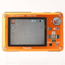 Load image into Gallery viewer, Panasonic LUMIX DMC-FT1 Sunrise Orange Shock and Waterproof