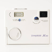 画像をギャラリービューアに読み込む, ミノルタ Minolta DiMAGE X20 スノーホワイト
