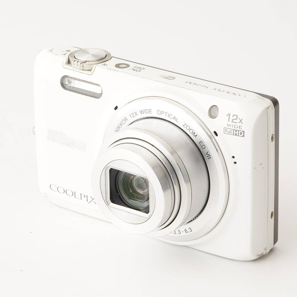 Nikon COOLPIX S6800 Natural White 12x Wide Zoom – Natural Camera
