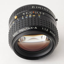 画像をギャラリービューアに読み込む, ペンタックス Pentax SMC PENTAX-A 50mm F1.2 Kマウント