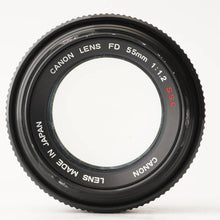 Load image into Gallery viewer, Canon FD 55mm f/1.2 S.S.C