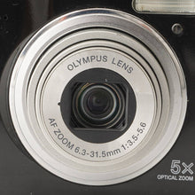 画像をギャラリービューアに読み込む, オリンパス Olympus X-42 ブラック 5x 光学ズーム