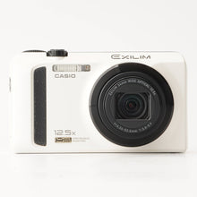 Load image into Gallery viewer, Casio EXILIM EX-ZR100 White 12.5x Optical Zoom