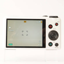 Load image into Gallery viewer, Casio EXILIM EX-ZR100 White 12.5x Optical Zoom