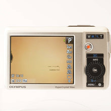 Load image into Gallery viewer, Olympus μ mju 5010 Titanium Silver 5x Wide Optical Zoom