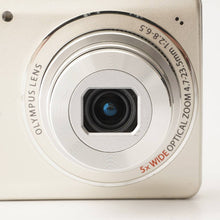 Load image into Gallery viewer, Olympus μ mju 5010 Titanium Silver 5x Wide Optical Zoom