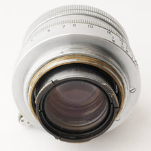 Load image into Gallery viewer, Erunst Leitz GmbH Wetzlar Leica Summicron 50mm f/2 Collapsible barrel L39 LTM