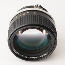 画像をギャラリービューアに読み込む, ニコン Nikon Ai-s NIKKOR 85mm F1.4