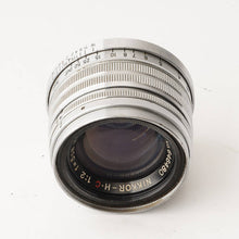 Load image into Gallery viewer, Nikon Nippon Kogaku NIKKOR H C 5cm 50mm f/2 L39 LTM