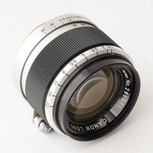 Load image into Gallery viewer, Canon 50mm f/1.8 L39 LTM