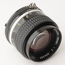 Load image into Gallery viewer, Nikon Ai-s NIKKOR 85mm f/2