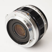Load image into Gallery viewer, Olympus PEN F / F.Zuiko Auto-s 38mm f/1.8
