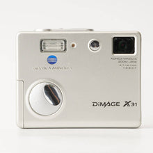 Load image into Gallery viewer, Konica Minolta DiMAGE X31 Silver 3x Optical Zoom