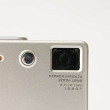 Load image into Gallery viewer, Konica Minolta DiMAGE X31 Silver 3x Optical Zoom