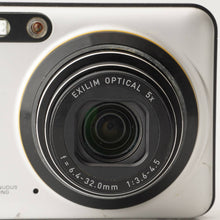 Load image into Gallery viewer, Casio EXILIM EX-FC100 White 5x Optical Zoom