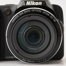 Load image into Gallery viewer, Nikon COOLPIX L810 Black 26x OPTICAL ZOOM
