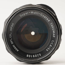 Load image into Gallery viewer, Pentax Asahi Super-Multi-Coated Takumar 55mm f/1.8 M42 Mount