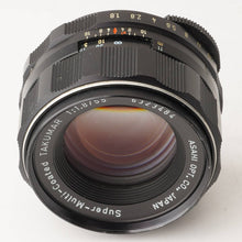 Load image into Gallery viewer, Pentax Asahi Super-Multi-Coated Takumar 55mm f/1.8 M42 Mount