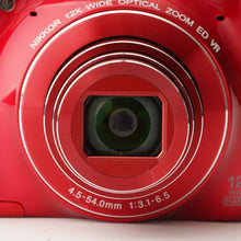 Load image into Gallery viewer, Nikon COOLPIX S6400 Glossy Red 12x Optical Zoom