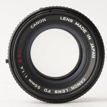 Load image into Gallery viewer, Canon FD 50mm f/1.4 S.S.C