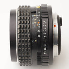 Load image into Gallery viewer, Pentax ASAHI SMC PENTAX 50mm f/1.4 K Mount