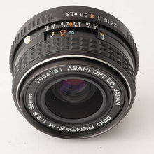 Load image into Gallery viewer, Pentax SMC PENTAX-M 35mm f/2.8