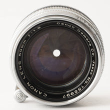 Load image into Gallery viewer, Canon 50mm f/1.8 L39 LTM