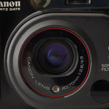 画像をギャラリービューアに読み込む, キヤノン Canon Autoboy オートボーイ TELE QUARTZ DATE / Canon Lens 40/70mm F2.8/4.9