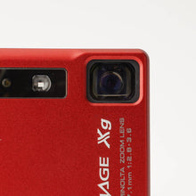 Load image into Gallery viewer, Minolta DiMAGE Xg Red 5.7-17.1mm f/2.8-3.6